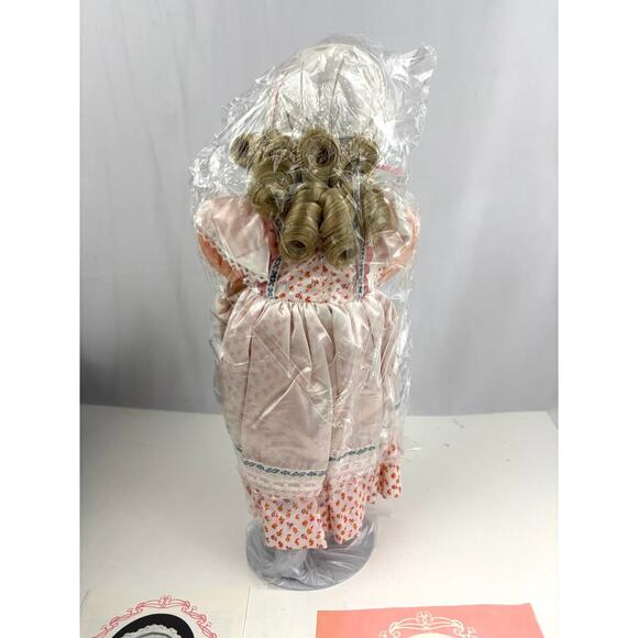 VTG Ashton Drake From Mother Goose Mary Had A Little Lamb Porcelain Doll Limited - Picture 4 of 16